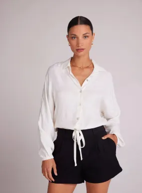 Bella Dahl Drawcord Waist Shirt