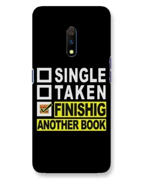 Bibliophile status | Realme X Phone Case