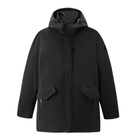 Cappotto Woolrich Barrow Mac Softshell Nero