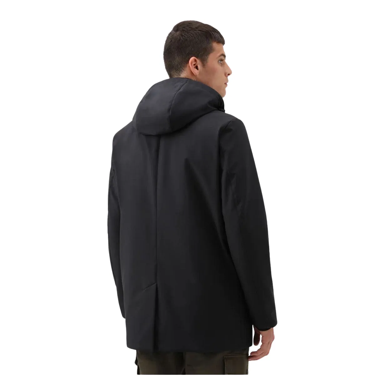 Cappotto Woolrich Barrow Mac Softshell Nero