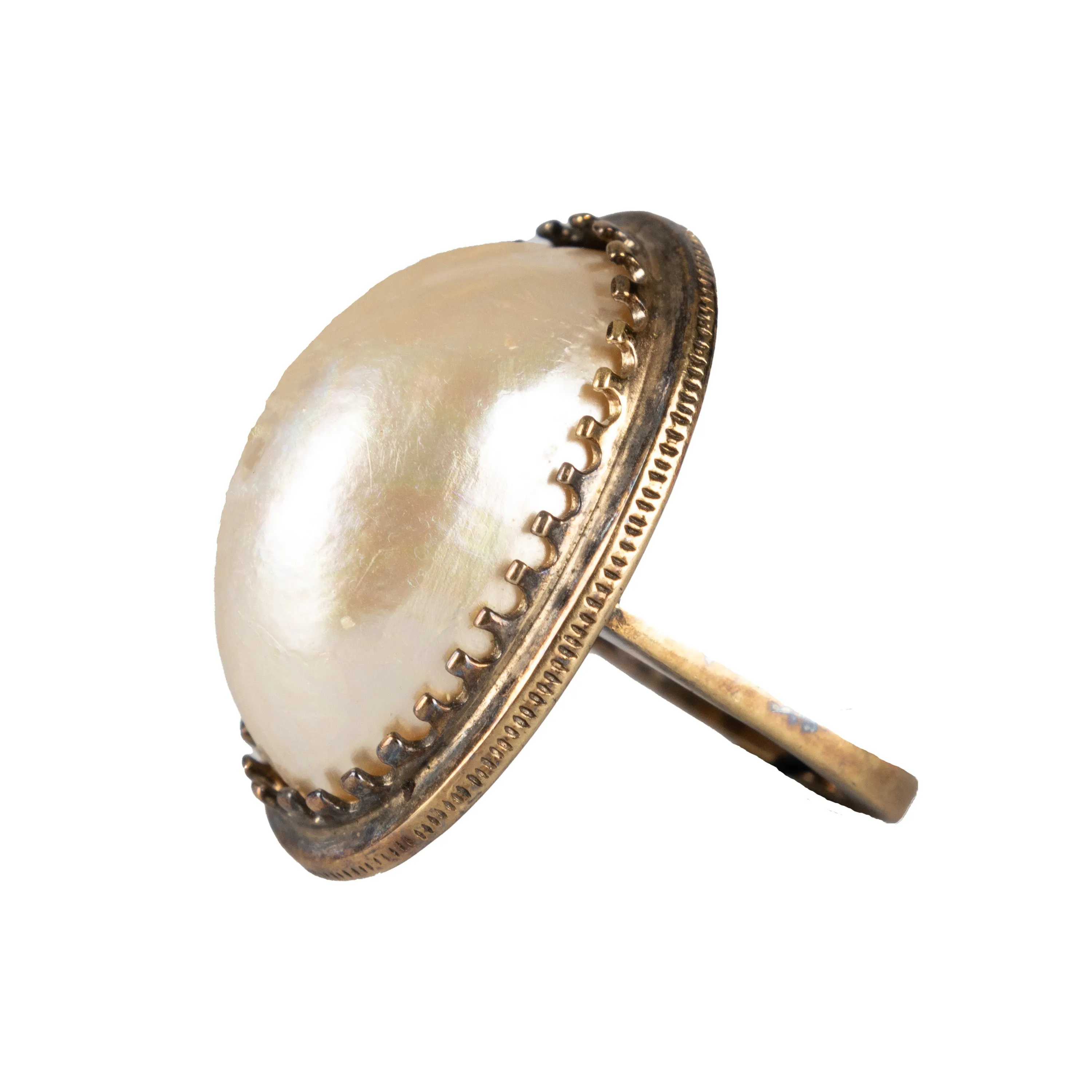 Collection Privée Vintage Faux Pearl Ring - '90s