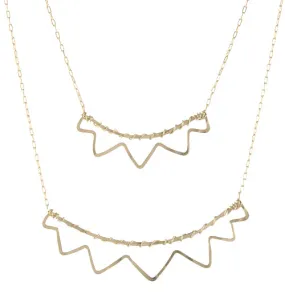 Open Sunburst Necklace