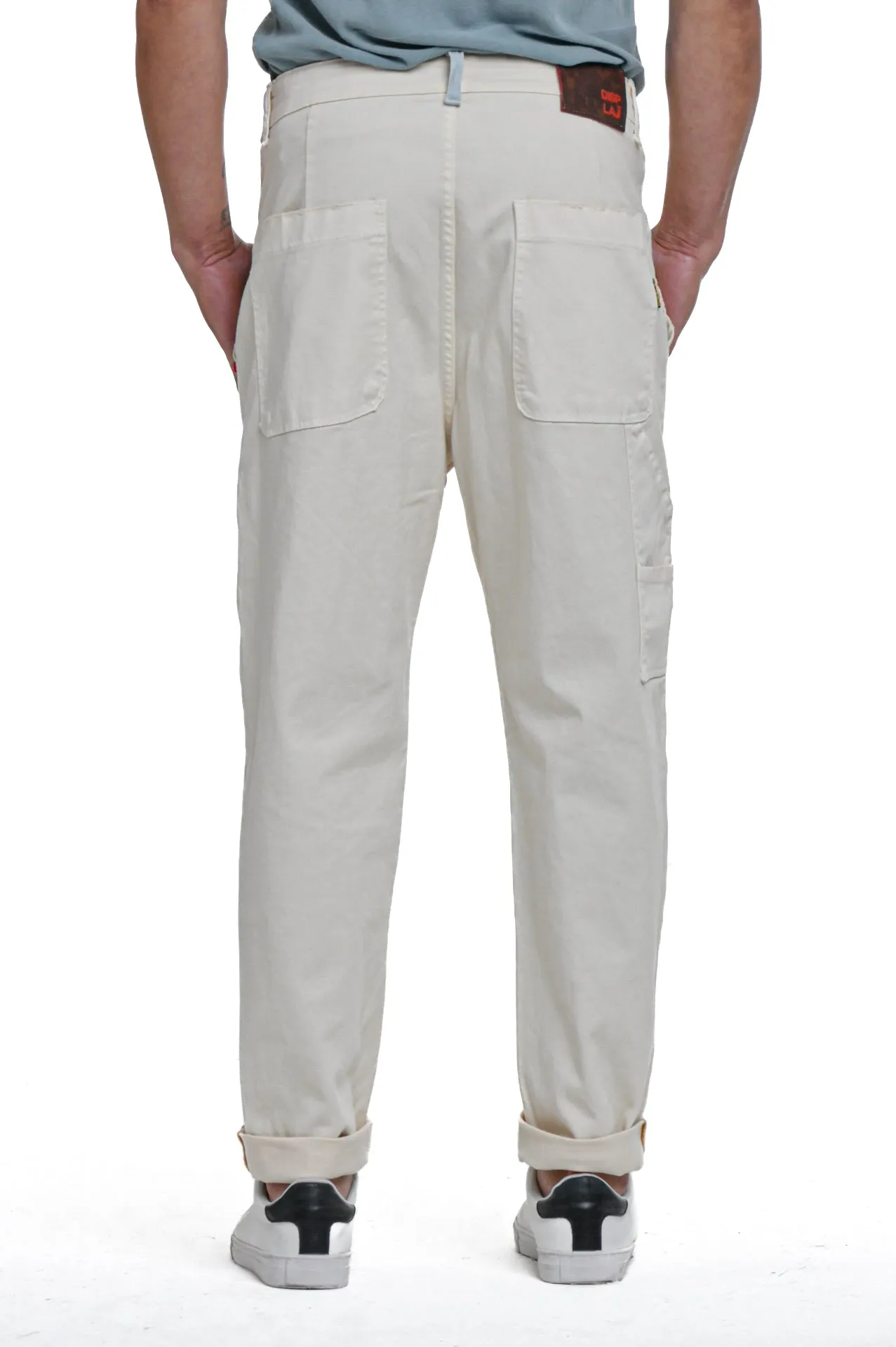 Pantaloni in cotone loose People SS23